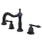 Kingston Brass KS1975AL 8" Widespread Bathroom Faucet, Oil Rubbed Bronze KS1975AL - alternate 1